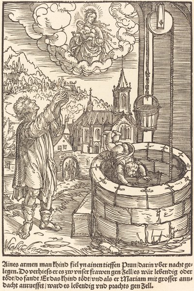 Aines stackars khind föll... av Master of the Miracles of Mariazell