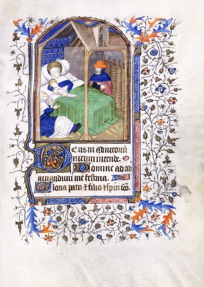 Nativity, c.1430-1440 av Master of the Munich Golden Legend