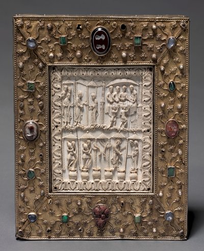 Bokformad relikvier, c.1000 av Master of the Registrum Gregorii