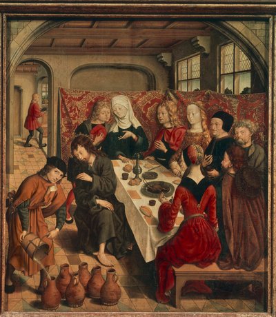 Bröllop i Cana av Master of the Saint Bartholomew Altarpiece
