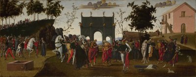 Berättelsen om Griselda. Del I: Äktenskap, c.1490-1495 av Master of the Story of Griselda