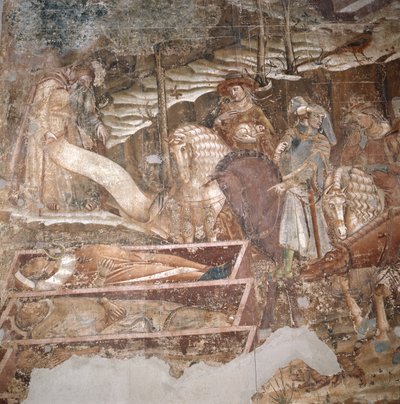 Dödens triumf (detalj av 34572) av Master of the Triumph of Death