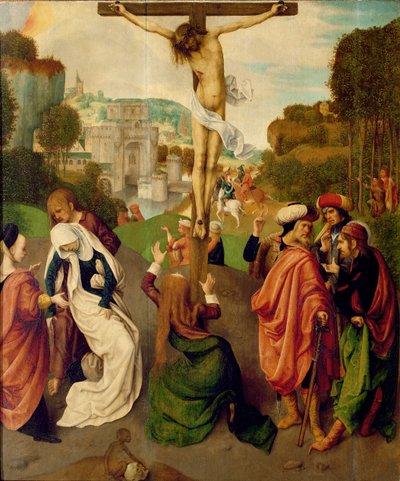 Korsfästelse av Master of the Virgo Inter Virgines