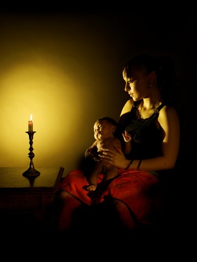 Single Nights 2, 2007 (fotografi av C-typ) av Mat Collishaw