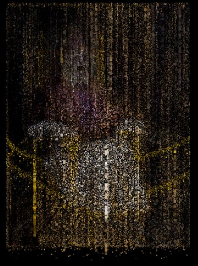 The End of Innocence, 2009 (skärm, projektor och hårddisk) av Mat Collishaw