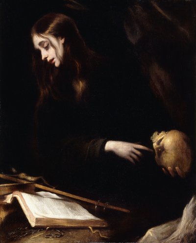 Den ångerfulla Magdalen, av Mateo Cerezo