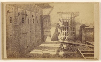[Burar där förslavade människor hölls] av Mathew B. Brady