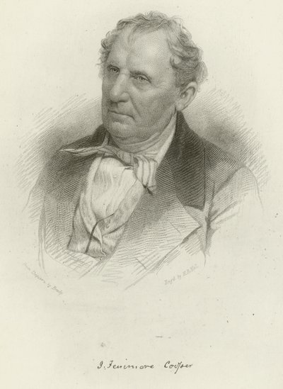 James Fenimore Cooper av Mathew B. Brady