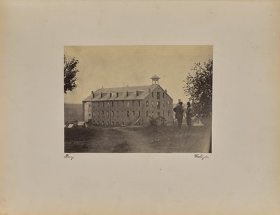 Libbey [sic]-fängelset av Mathew B. Brady