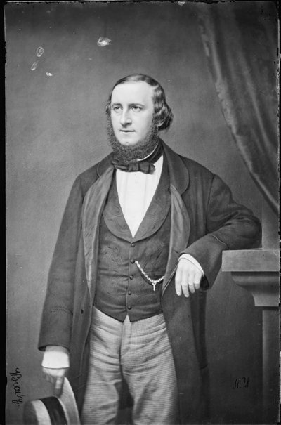 Porträtt av kompositören William Vincent Wallace 1812-1865, 1855. av Mathew B. Brady