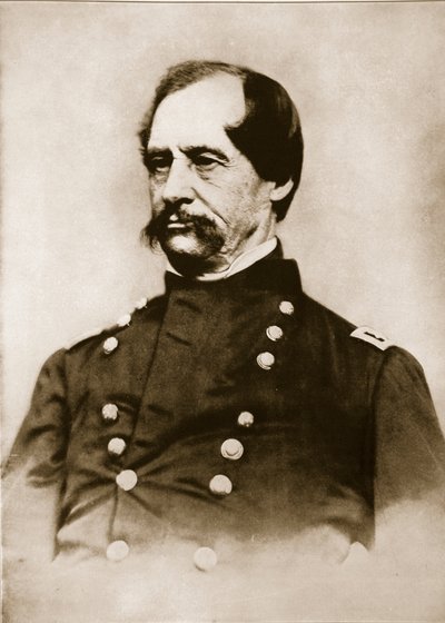 General David Hunter, 1861-65 av Mathew B. Brady