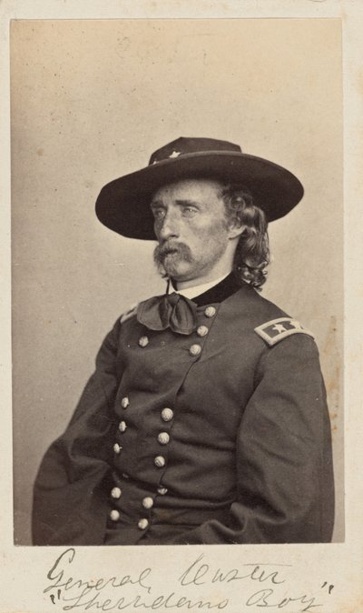 General George Armstrong Custer,1865 (foto) av Mathew Brady