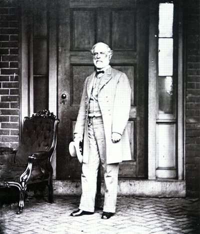 General Robert E. Lee (1807-70) (s/v foto) av Mathew Brady