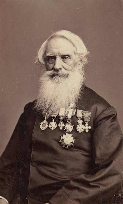 Samuel F. B. Morse, ca. 1870. av Mathew Brady