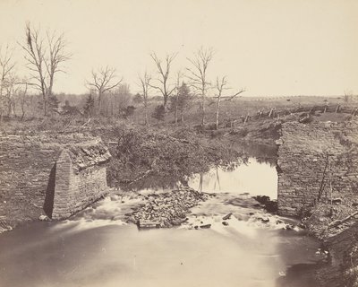Stenbron - Bull Run, 1862. av Mathew Brady