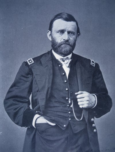 Ulysses Simpson Grant (s/v foto) av Mathew Brady