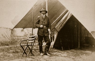 General G. Meade i lägret av Mathew and studio Brady