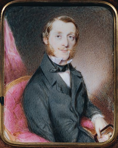 porträtt av en gentleman av Mathias Grilhofer