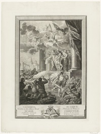 Kejsar Josef II:s nåd till protestanterna, 1783 La Clemence de Joseph II (titel på objekt) av Mathias de Sallieth