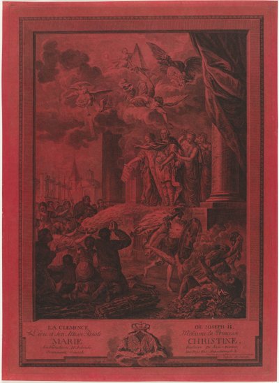 Kejsar Joseph II:s nåd till protestanterna, 1783 La Clemence de Joseph II (titel på objekt) av Mathias de Sallieth