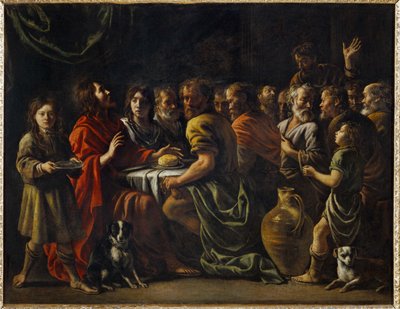 La cena - sista måltiden ... av Mathieu Le Nain