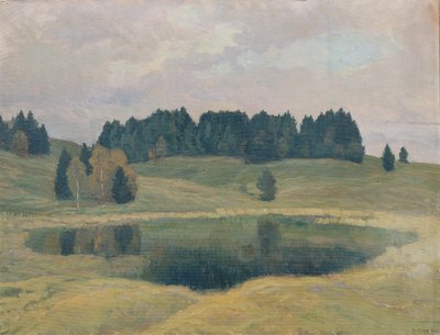 Abend am Mittenwaldsee av Mathilde Sitta Allé