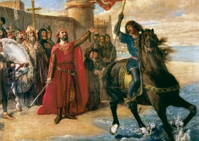 Återerövringen, Spanien 1200-talet- Alfonso X el Sabio av Matias Moreno Gonzalez