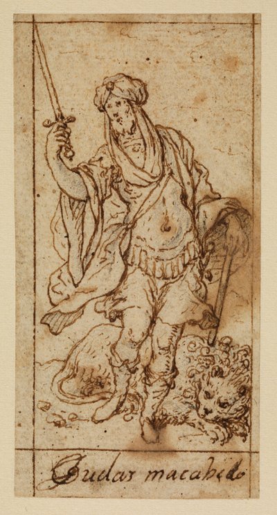 Judas Makkabeus av Matias de (attr.to) Torres