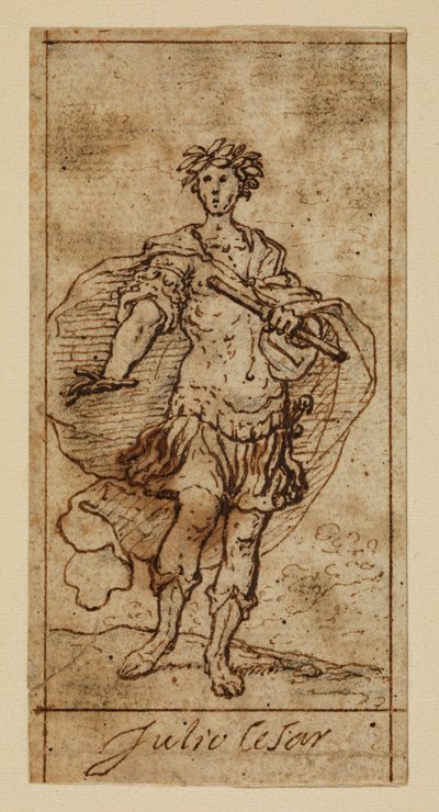 Julius Caesar av Matias de (attr.to) Torres