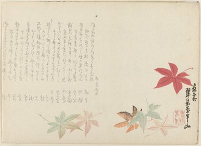 Japansk lönn av Matsukawa Hanzan