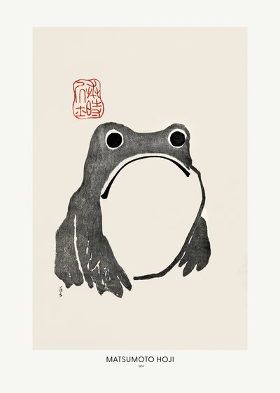 Frog 1814 av Matsumoto Hoji av Matsumoto Hoji