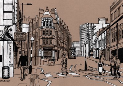 Croydon High Street, 2016 av Matt Bannister