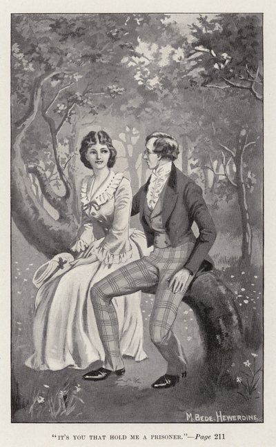 Illustration till The Adventures of Mr Verdant Green, An Oxford Freshman (litografi) av Matt Bede Hewerdine