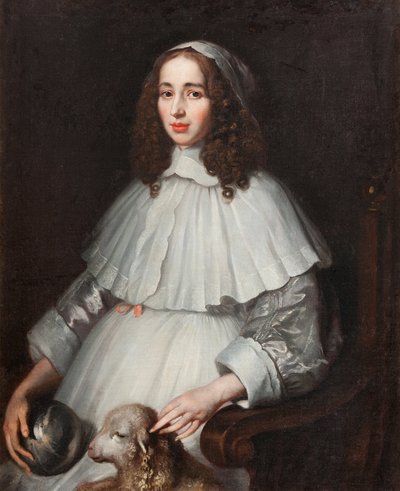 Anna Margareta von Haugwitz c.1650 av Mattaus the Younger Merian