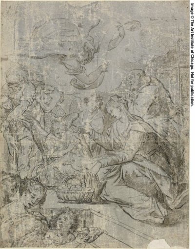 Nativity av Matteo Rosselli