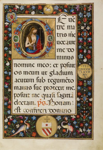 Sankt Johannes Döparen av Matteo da Milano