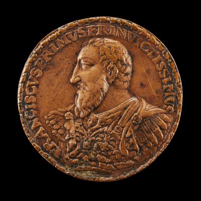 François I, 1494-1547, kung av Frankrike 1515, troligen 15381544. av Matteo dal Nassaro