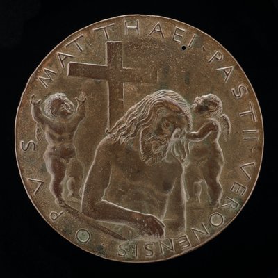 Kristus i graven [omvänd], 14461450. av Matteo di Andrea de Pasti