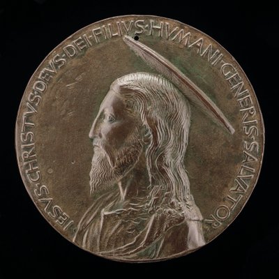 Jesus Kristus [framsidan], 14461450. av Matteo di Andrea de Pasti