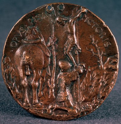 Medail till ära Sigismondo Pandolfo Malatesta Reverse, 1446. av Matteo di Andrea de Pasti