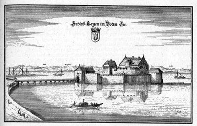 Argen - utdrag ur Topographia Sueviae (Schwaben) av Matthaus Merian