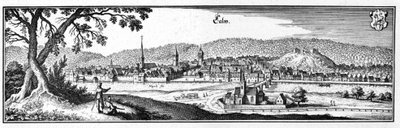Calw.jpg - utdrag ur Topographia Sueviae (Schwaben) av Matthaus Merian