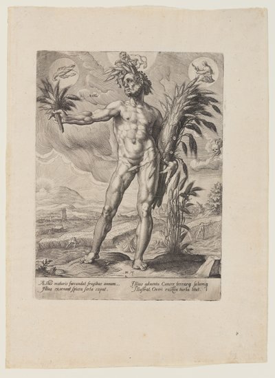Summer, från De fyra årstiderna av Matthaus Greuter
