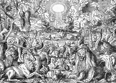 Paradiset av Matthaus the Elder Merian