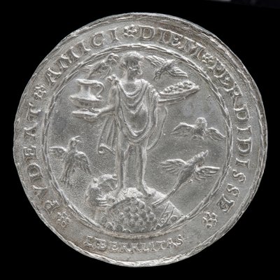 Allegory of Liberality [omvänd]. av Matthes Gebel