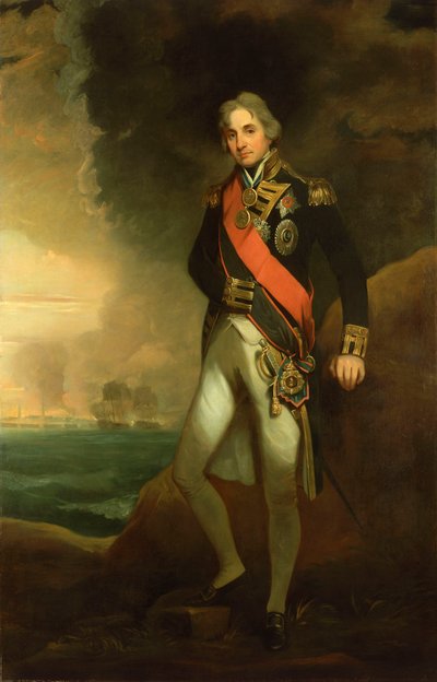 Konteramiral Horatio Nelson av Matthew (attr.to) Shepperson
