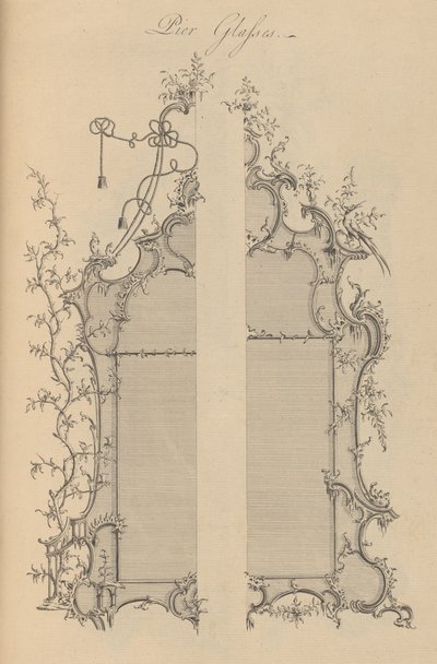Ett allmänt system av användbara och dekorativa möbler..., 1759-1763. av Matthew Darly