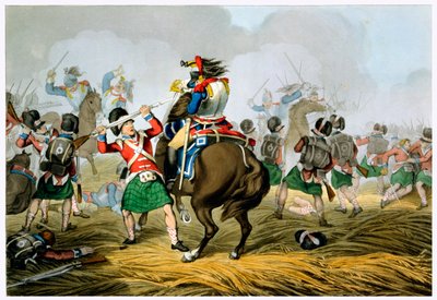 Slaget vid Waterloo, 1815 1817 av Matthew Dubourg