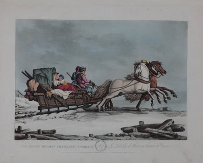 Den ryska vintervagnen, 1810-talet av Matthew Dubourg