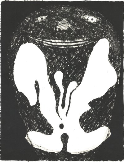Des Bêtes" Artist Book 1, 2018 (litografi) av Matthew Hilton